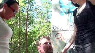spit humiliation outdoor